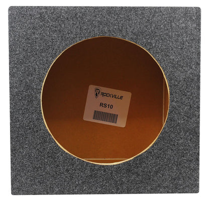 Kicker 50CWCS104 CompC 10" SVC 4 ohm Subwoofer+Sealed Sub Box Enclosure CWCS104