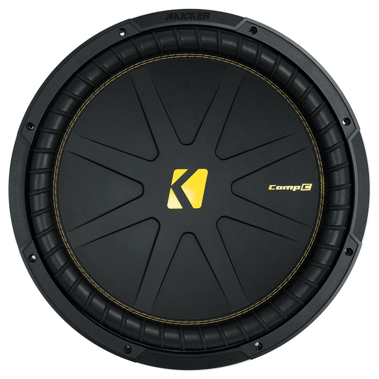 (2) Kicker 50CWCS154 CompC 15" SVC Subwoofers+Sealed Sub Box Enclosure CWCS154