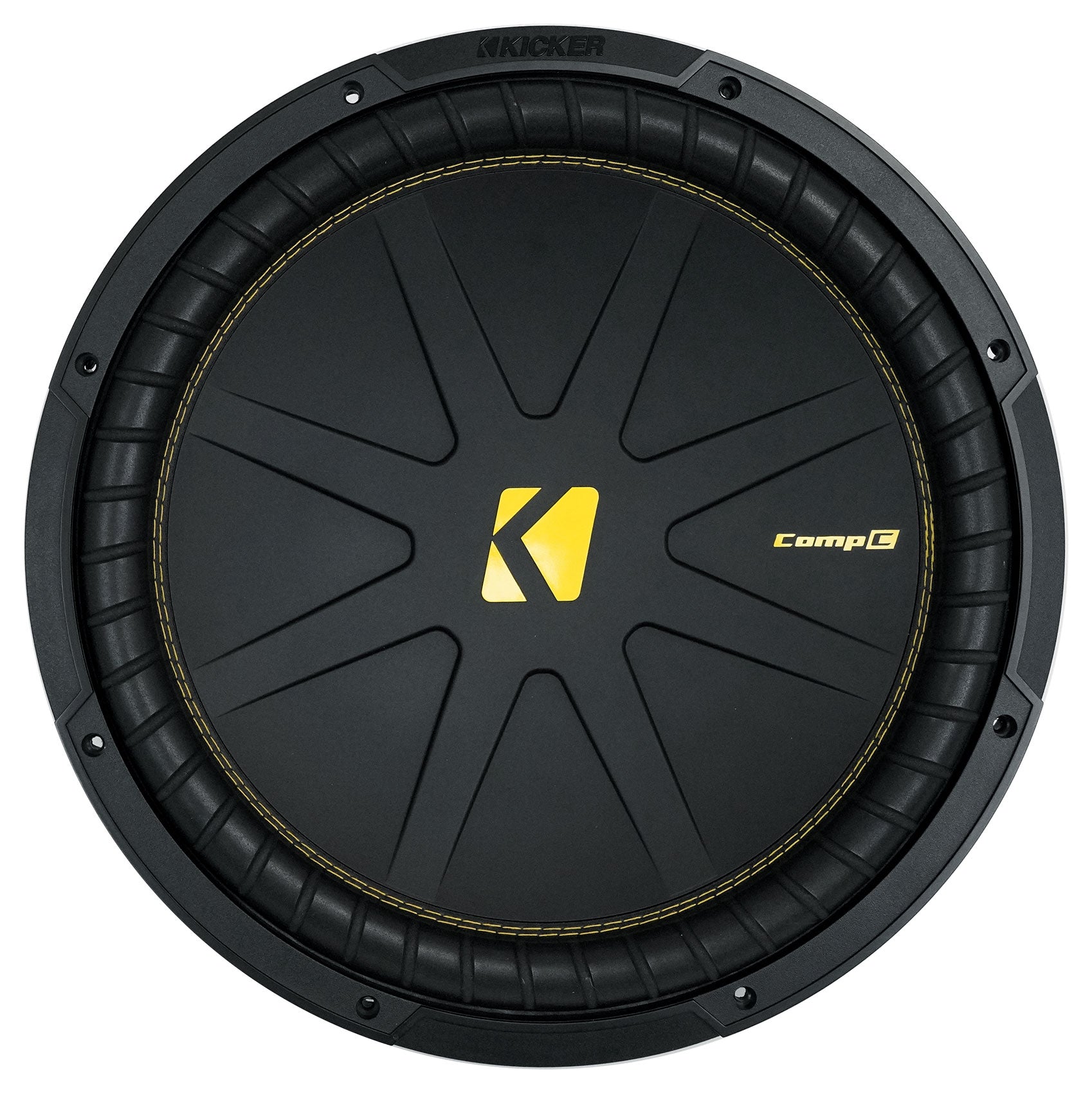 (2) Kicker 50CWCS154 CompC 15" SVC Subwoofers+Sealed Sub Box Enclosure CWCS154