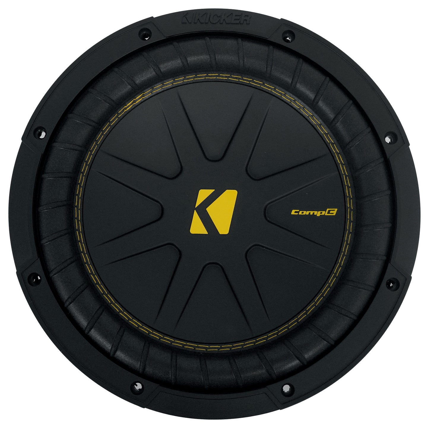 Kicker 50CWCD104 CompC 10" DVC Subwoofer+Sealed Box+Mono Amplifier+Wires CWCD104