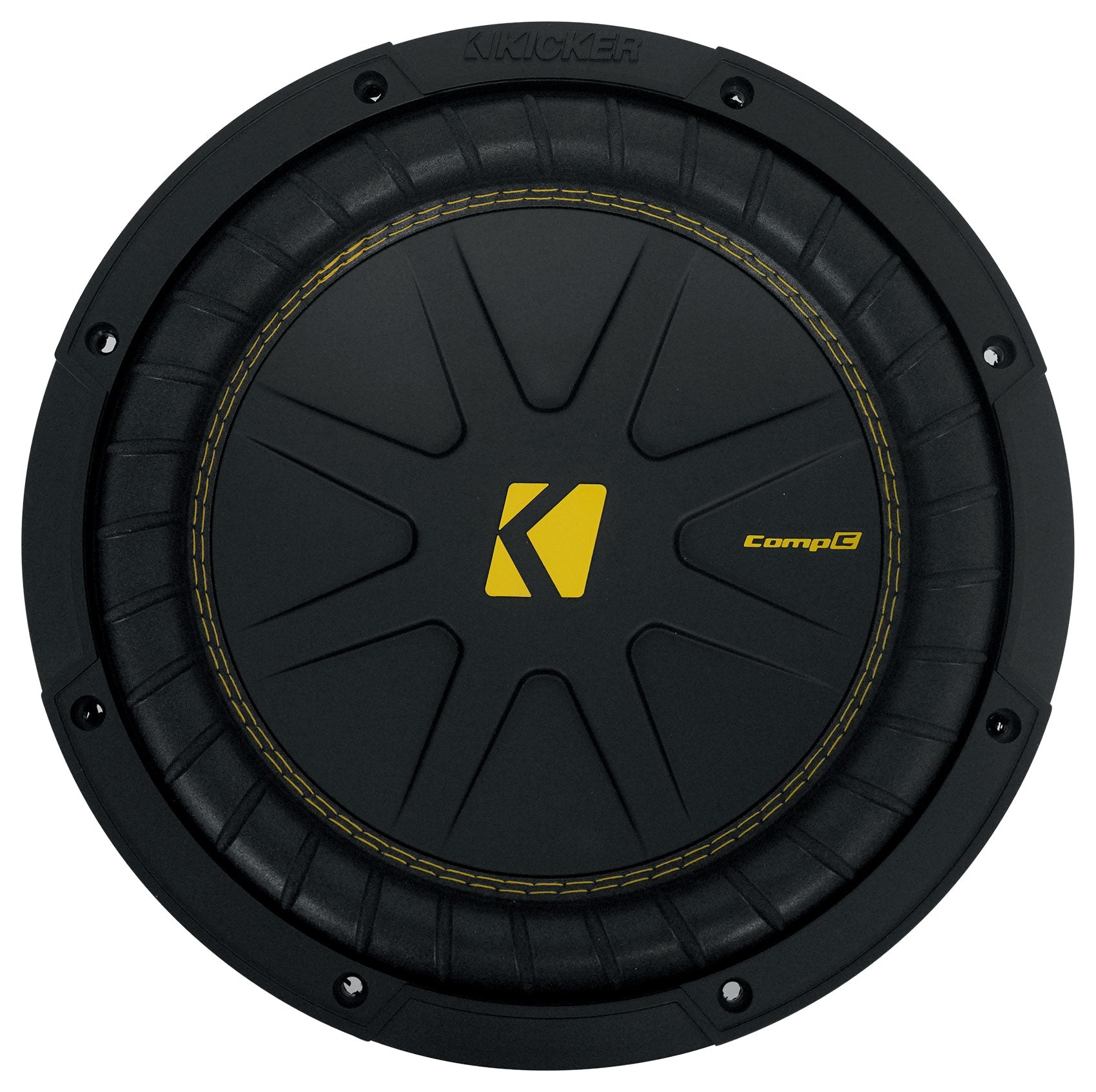 Kicker 50CWCD104 CompC 10" DVC Subwoofer+Sealed Box+Mono Amplifier+Wires CWCD104
