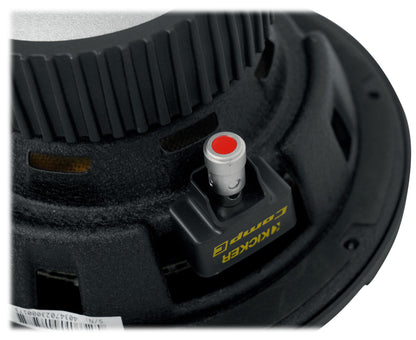 Kicker 50CWCS84 CompC 8" SVC 4 ohm Car Subwoofer+Mono Amplifier+Amp Kit CWCS84