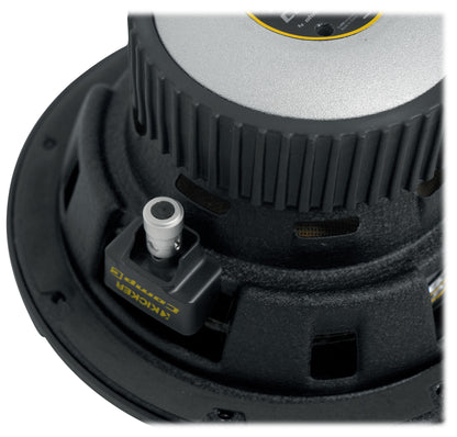 Kicker 50CWCS84 CompC 8" SVC 4 ohm Car Subwoofer+Mono Amplifier+Amp Kit CWCS84