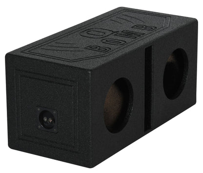 (2) Kicker 50CWCS84 CompC 8" SVC Subwoofers+Vented Box+Amplifier+Amp Kit CWCS84