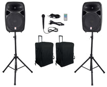RPG152K Dual 15" System + SB15 v2 Rolling Bags Bundle