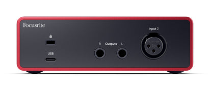 Focusrite Scarlett Solo 4th Gen Studio Recording USB Audio Interface+Headphones