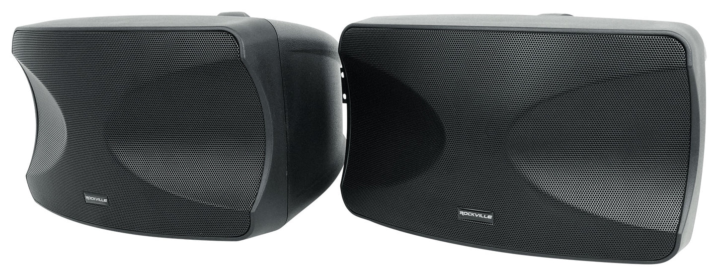 WET-44 PRO Black 4-Pack + RCS180-6 6-Zone 180W Amp Bundle