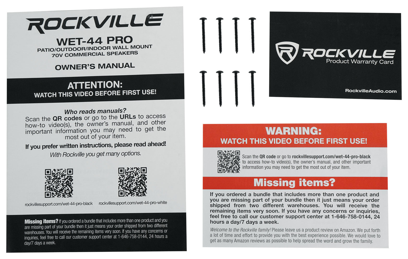 WET-44 PRO Black 12-Pack + RCS650-6 Bundle