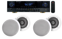 SINGMIX 5 4-Pack + HC655 White Ceiling Speakers Bundle