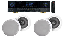 SINGMIX 5 4-Pack + HC85 White In‑Ceiling Speakers Bundle