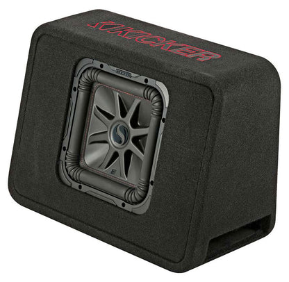 KICKER 45TL7R102 L7R 10" Subwoofer in Truck Box Sub Enclosure+Bluetooth Speaker