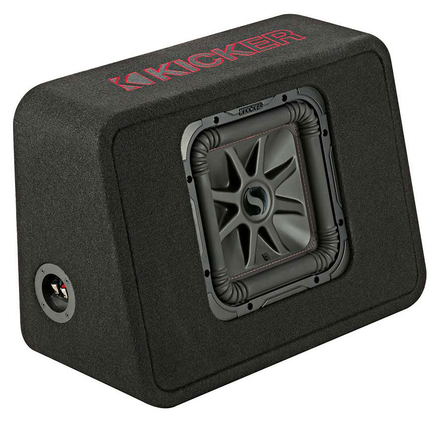 KICKER 45TL7R102 L7R 10" Subwoofer in Truck Box Sub Enclosure+Bluetooth Speaker