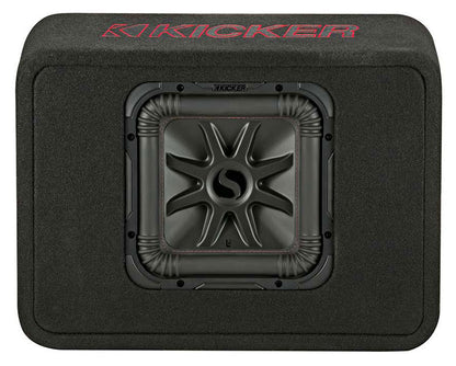 KICKER 45TL7R102 L7R 10" Subwoofer in Truck Box Sub Enclosure+Bluetooth Speaker