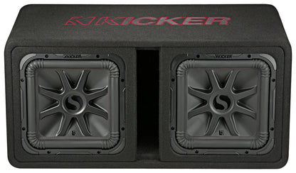 KICKER 45DL7R122 L7R 12" Dual Subwoofers+Vented Enclosure+Bluetooth Home Speaker