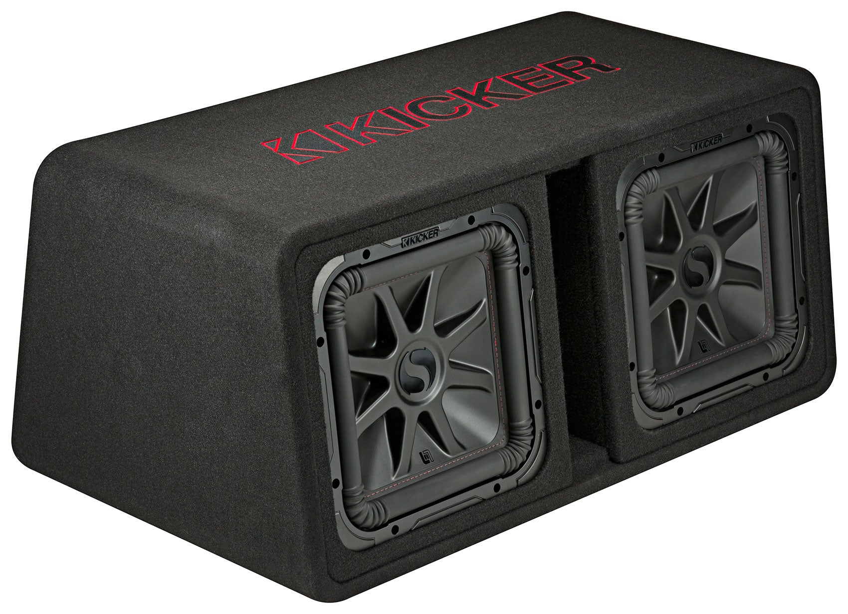 KICKER 45DL7R122 L7R 12" Dual Subwoofers+Vented Enclosure+Bluetooth Home Speaker