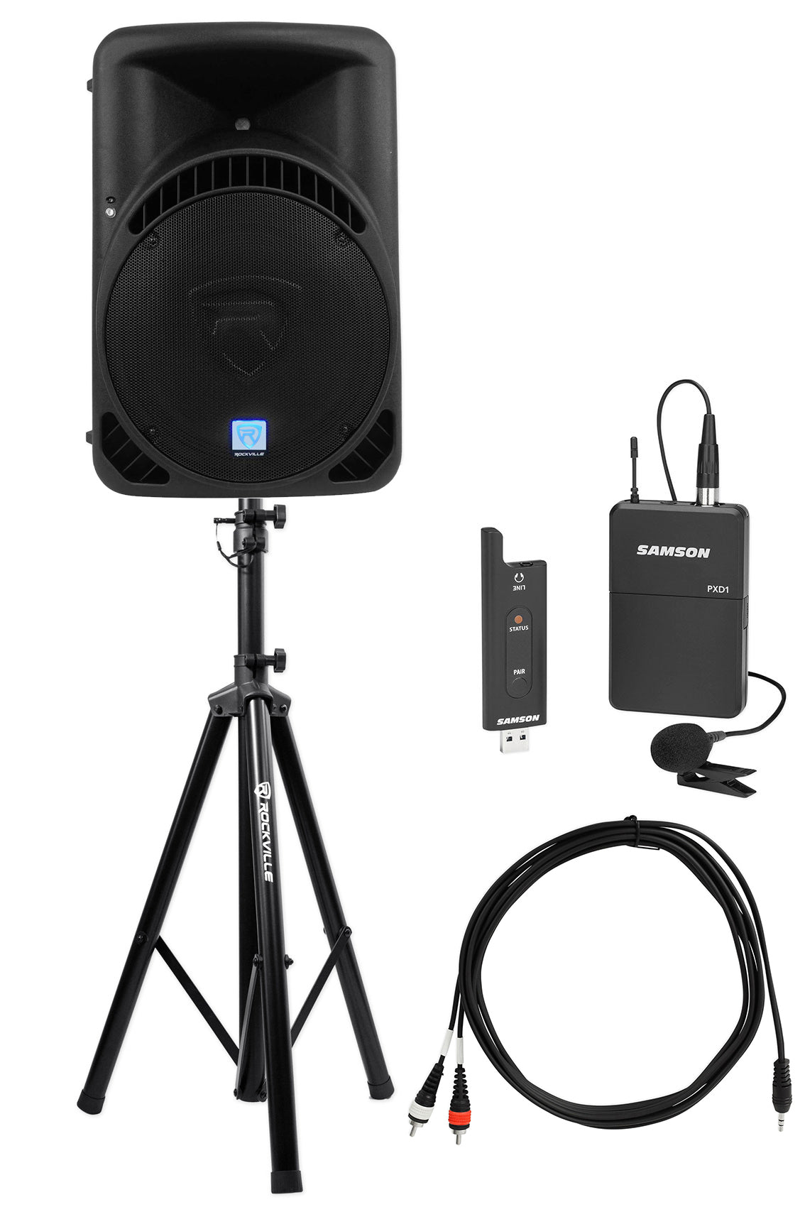 RPG15BT V2 + Samson Stage XPD2 Lavalier Bundle