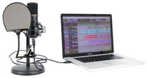 Solo-Cast USB Microphone + Metal Pop Filter Bundle