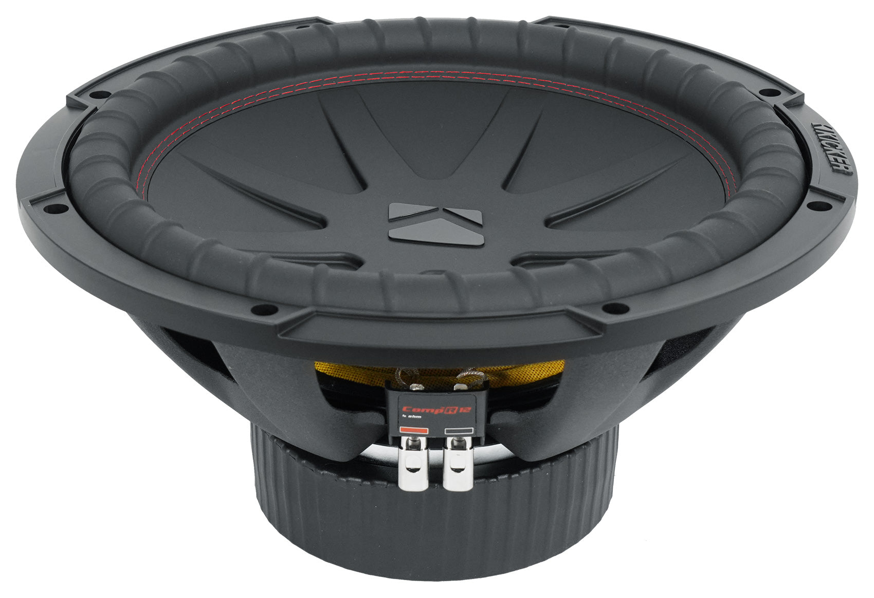 (2) KICKER 48CWR124 CompR 1000w 12" Subwoofers+MTX THUNDER1000.1 Mono Amplifier