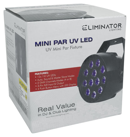 R700 Fog Machine + Mini Par UV LED Bundle