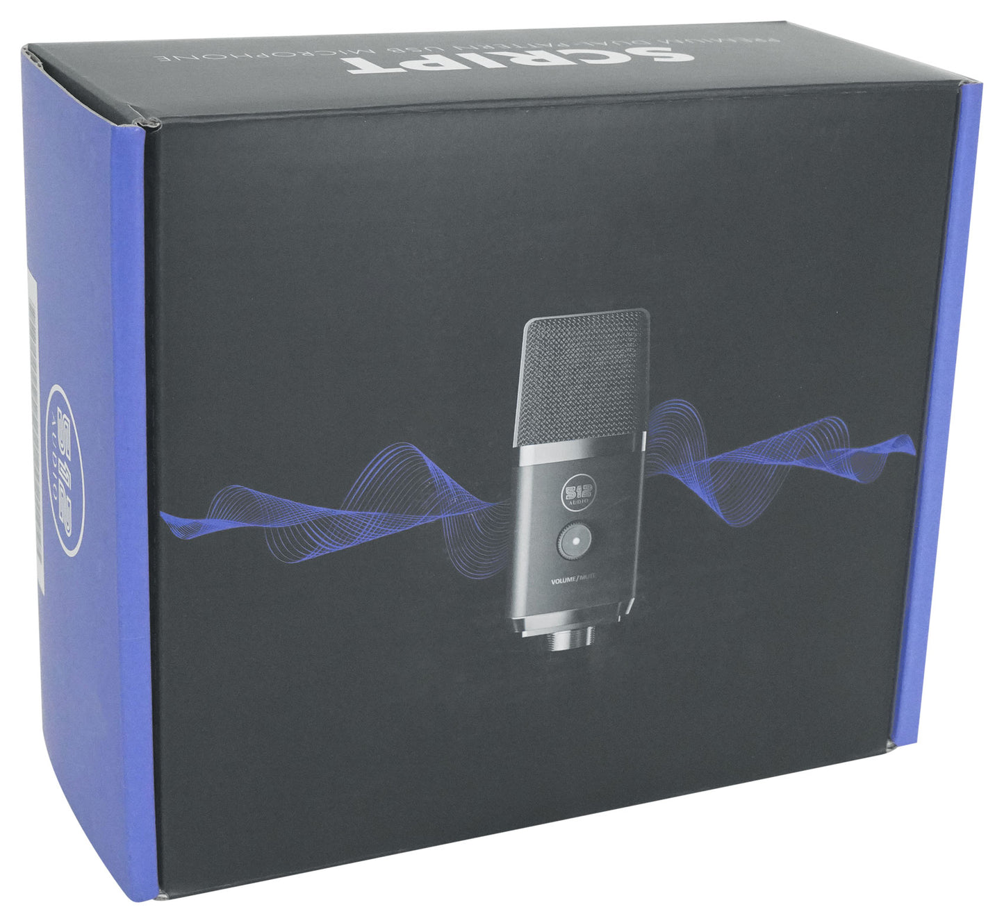 512 Audio Warm Audio Script Dual-Pattern Condenser USB Microphone+Headphones