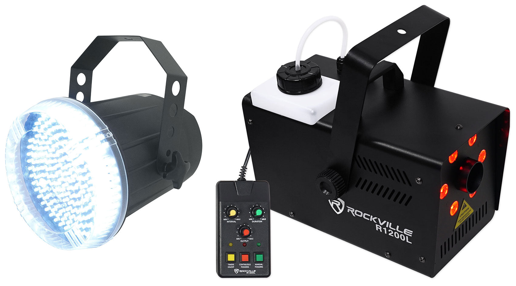 R1200L + Snap Shot LED II Strobe Light Bundle