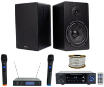 BLUAMP 150 + RockShelf 64B 4-Ohm + Wireless Mics Bundle