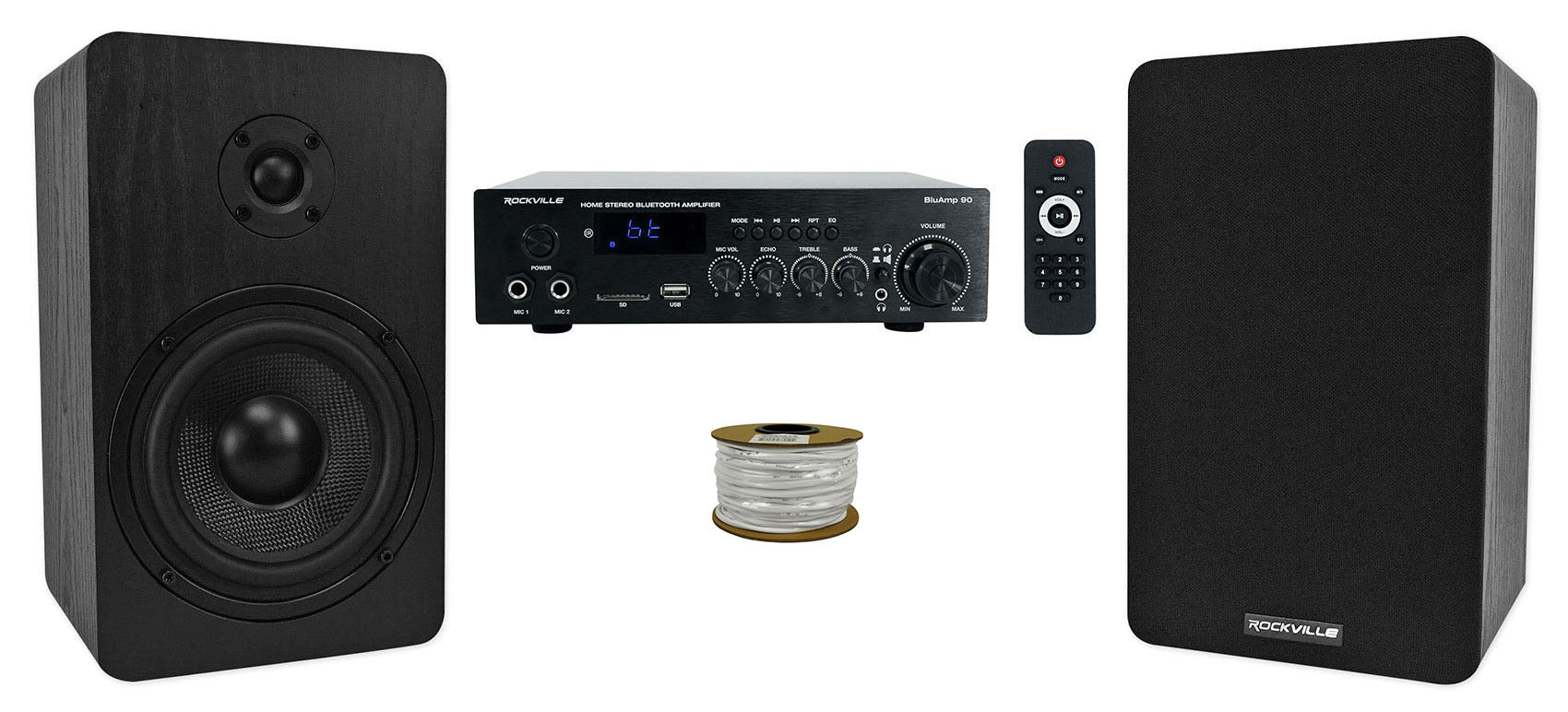 RockShelf 54B Black 2-Pack + BLUAMP 90 Bundle