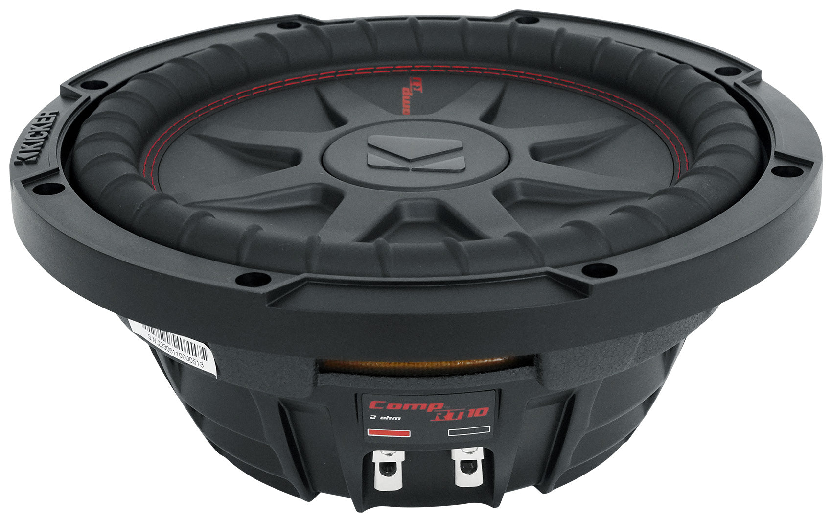 Dual 10" Kicker Subwoofers+Sub Box Enclosure Fits 2019- 2023 Jeep Gladiator