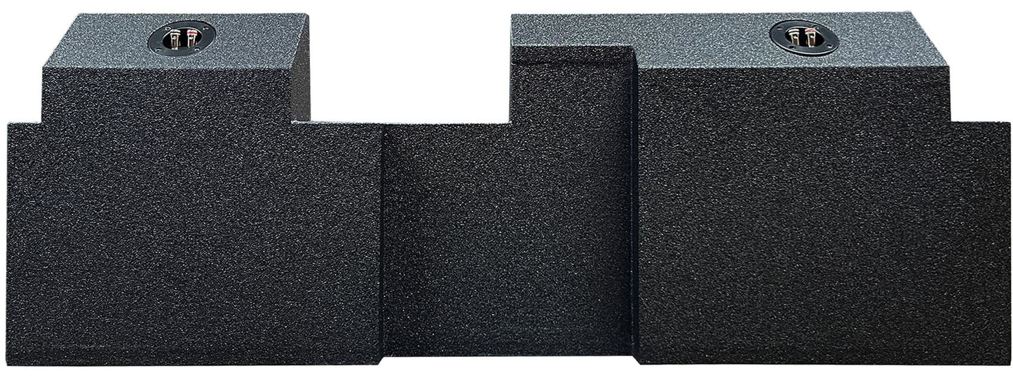 Dual 10" Kicker Subwoofers+Sub Box Enclosure Fits 2019- 2023 Jeep Gladiator