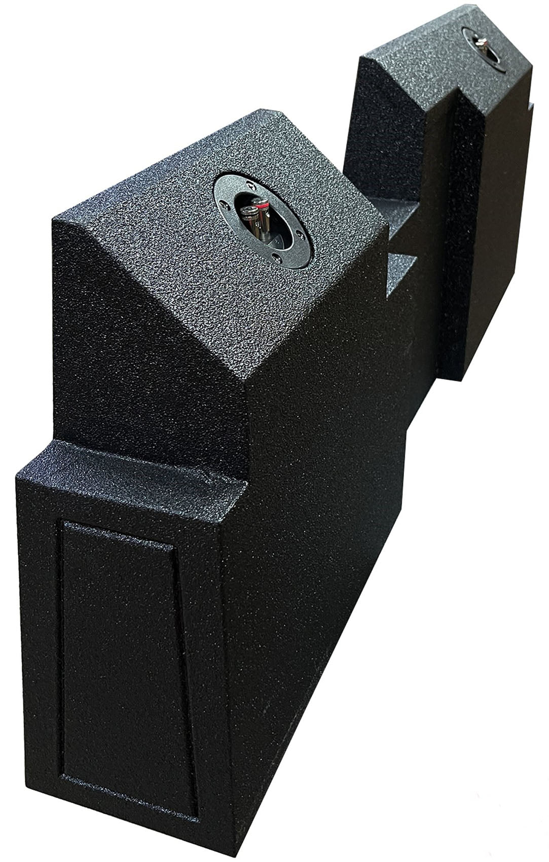 Dual 10" Kicker Subwoofers+Sub Box Enclosure Fits 2019- 2023 Jeep Gladiator