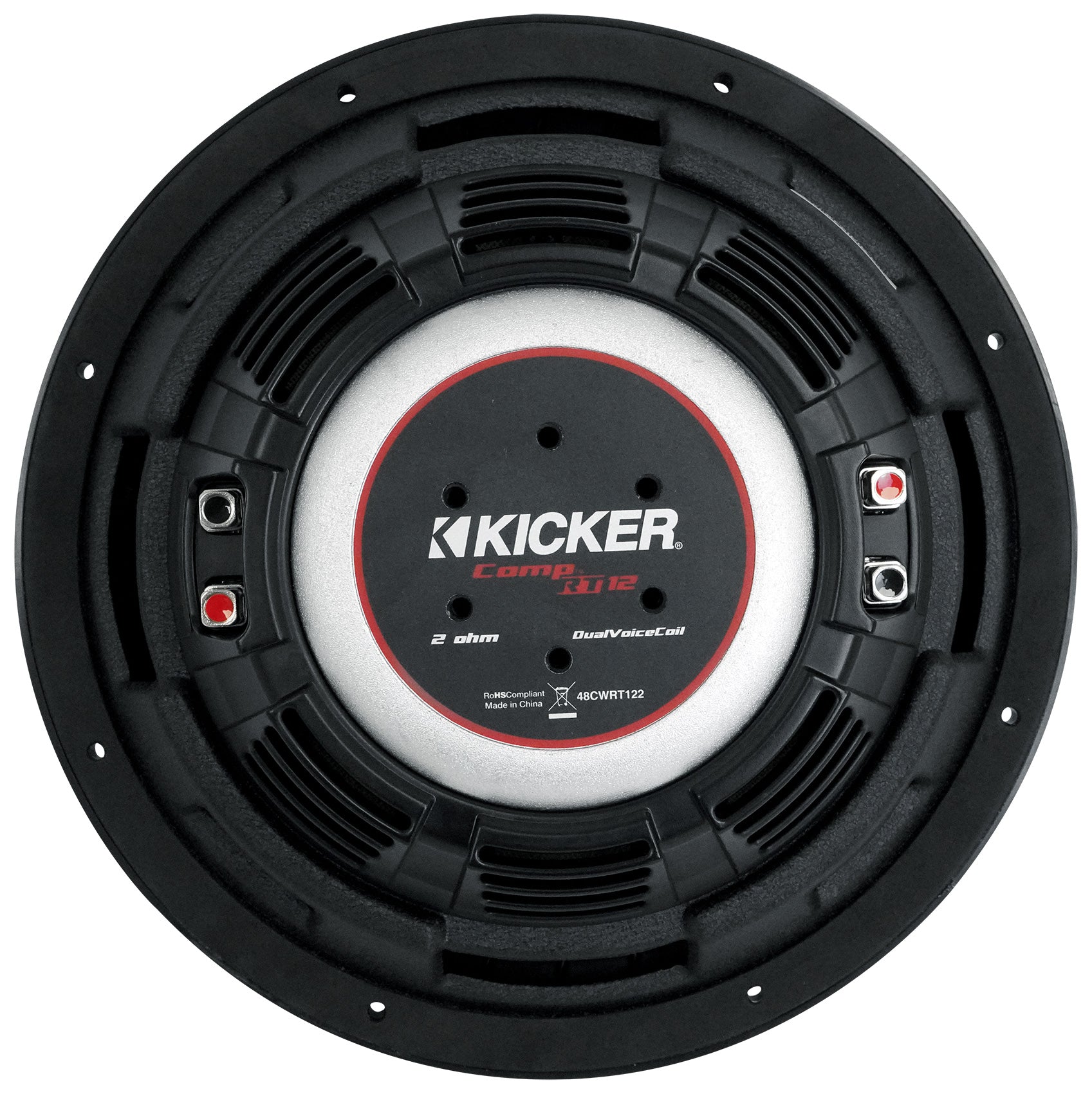 Dual 12" Kicker Subwoofers+Sub Box Enclosure Fits 2019- 2023 Jeep Gladiator