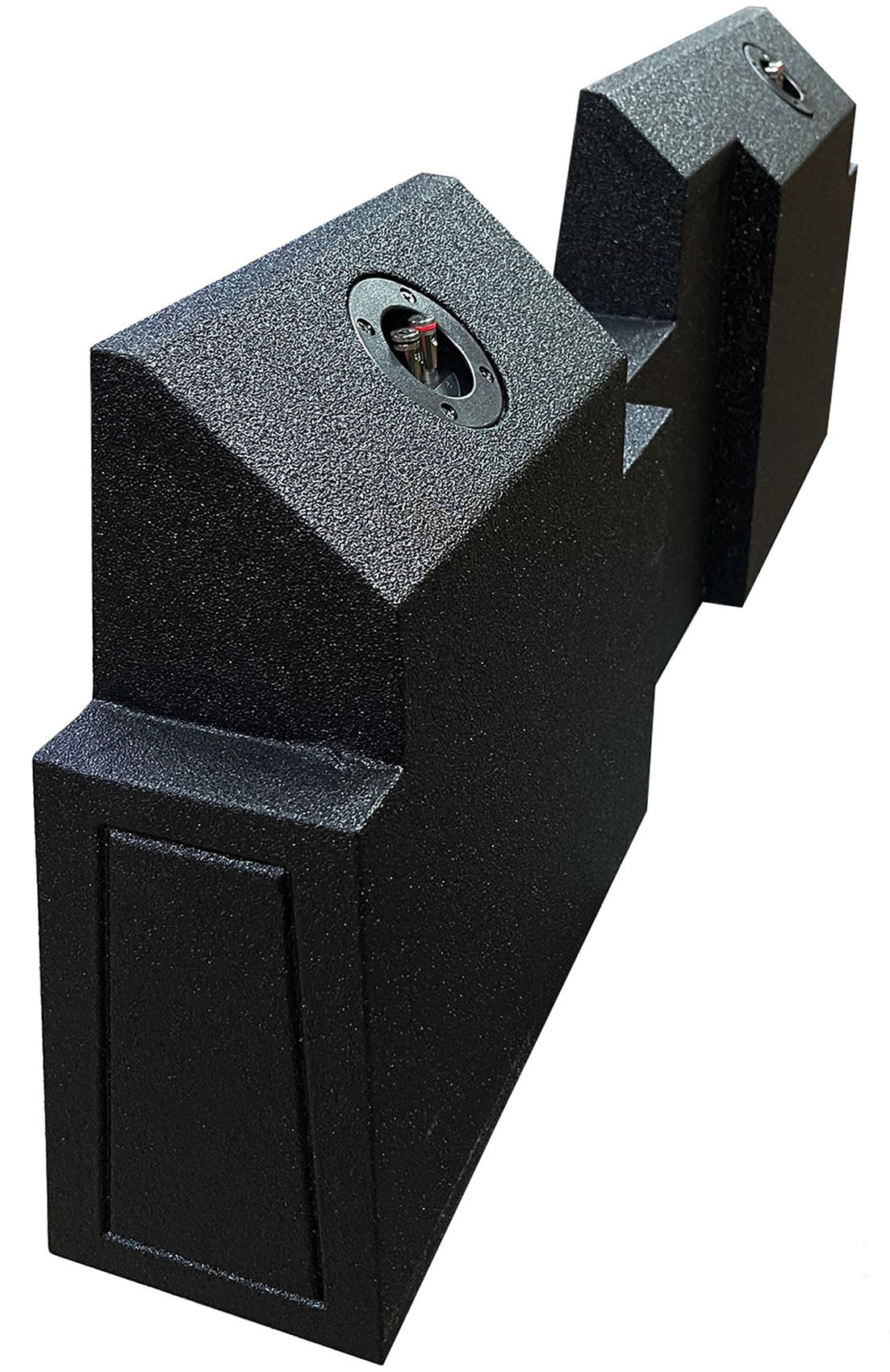 Dual 12" Kicker Subwoofers+Sub Box Enclosure Fits 2019- 2023 Jeep Gladiator