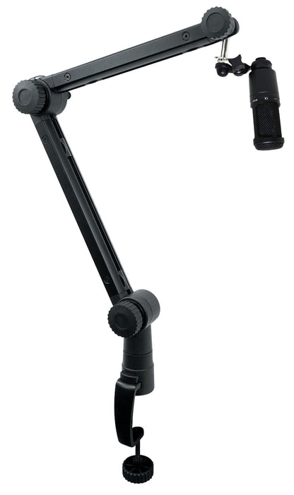 Audio Technica AT2020 Studio Recording Microphone+Pro Condenser Mic Boom Arm