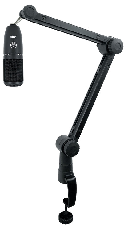 AKG P120 Studio Condenser Recording/Live Streaming Microphone+Pro Mic Boom Arm