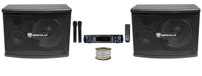 RPA70WBT Bluetooth Karaoke Amplifier + KPS65 6.5" Speakers Bundle