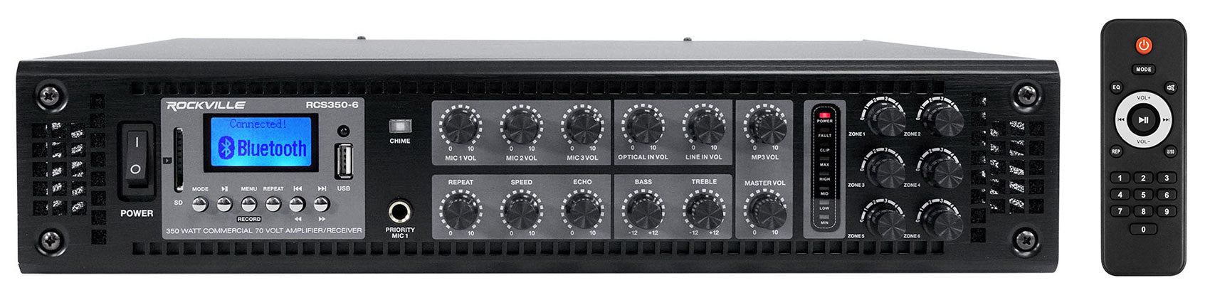 WET-6525 Black 10-Pack + RCS350-6 Amplifier + Wiim Mini Bundle