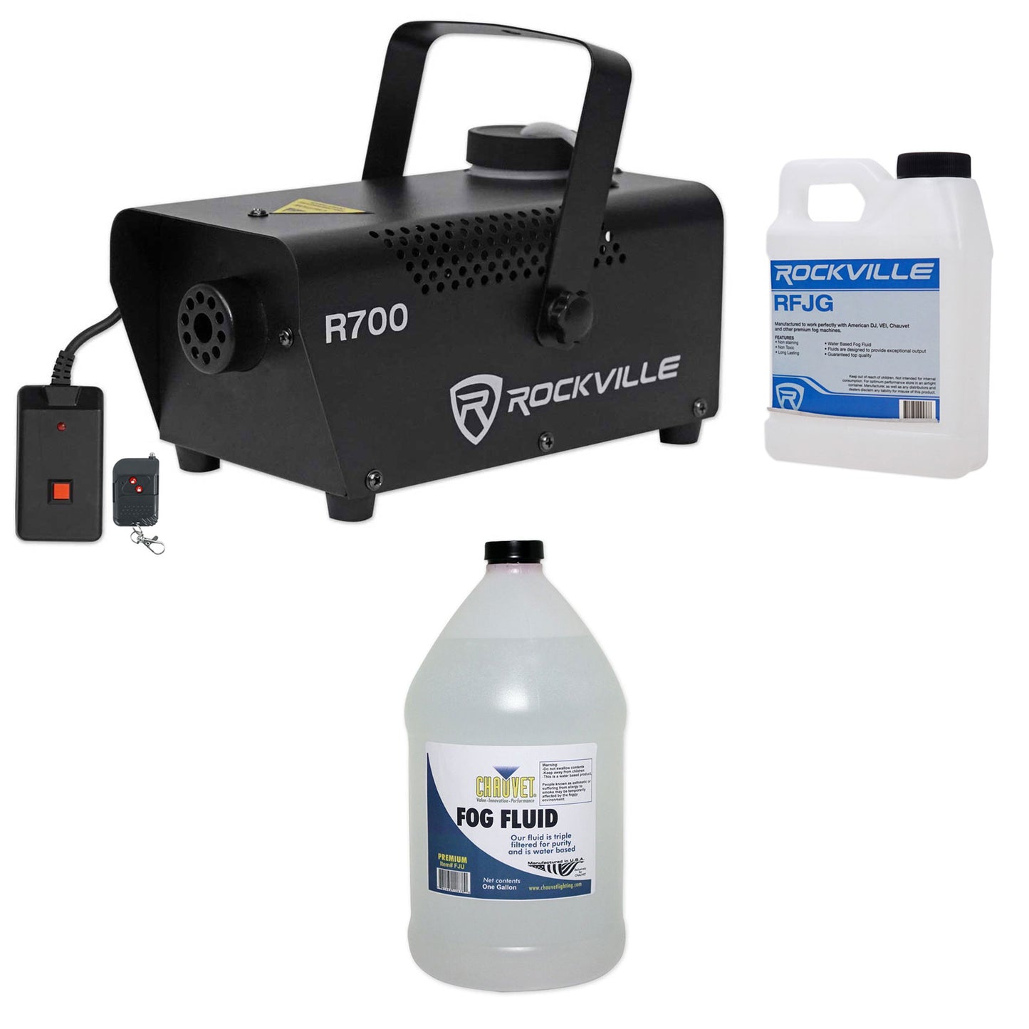R700 + FJU Fog Fluid Bundle