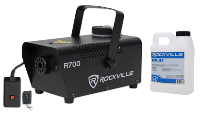 American DJ Mega Flash DMX 800W DMX Strobe Light w/ Sound Sensor + Fog Machine