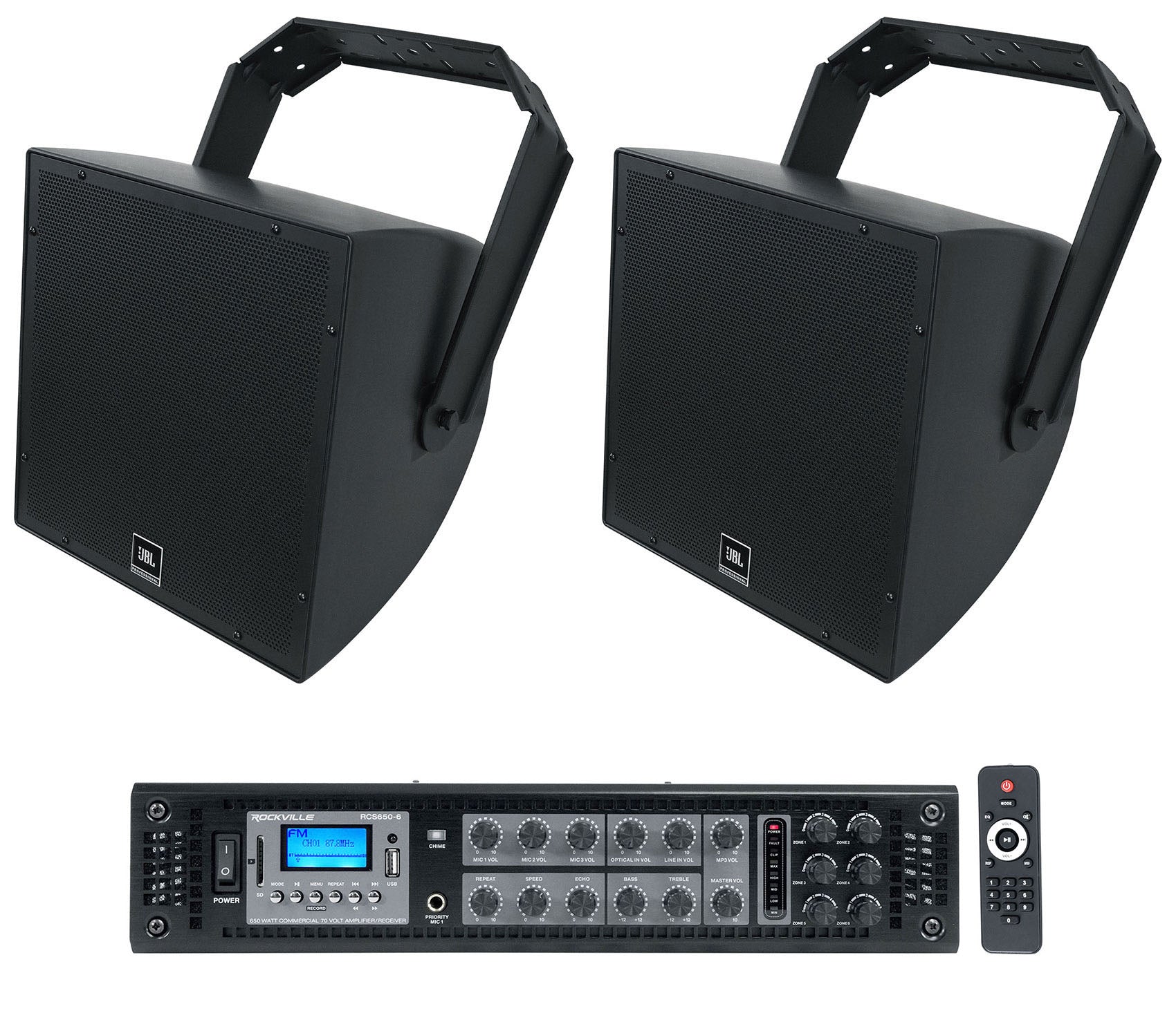 AWC129 Black 2-Pack + RCS650-6 Bundle