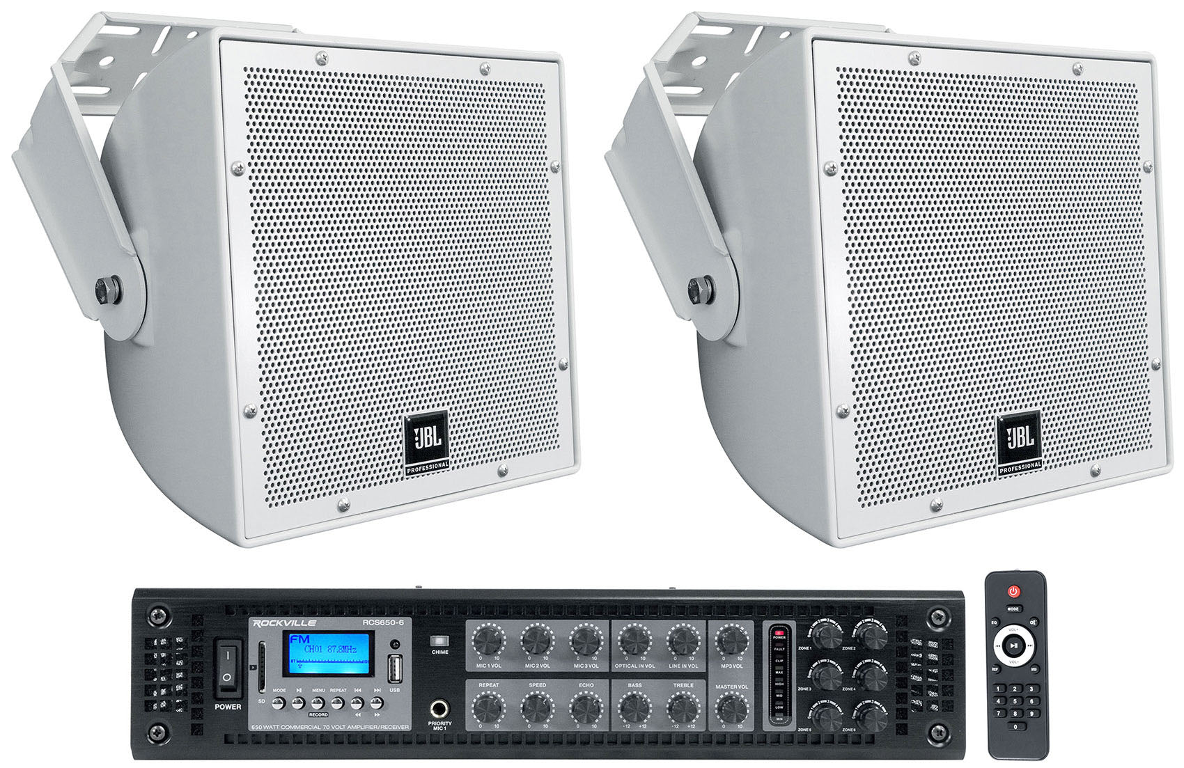 AWC82 Black 2-Pack + RCS650-6 Bundle