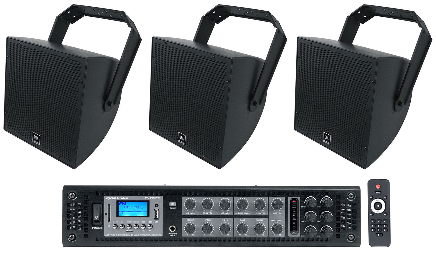 AWC129 Black 3-Pack + RCS650-6 Bundle