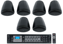 Control 67 P/T Black 6-Pack + RCS650-6 Bundle