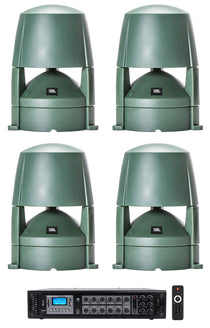 Control 85M Green 4-Pack + RCS180-6 6-Zone 180W Amp Bundle