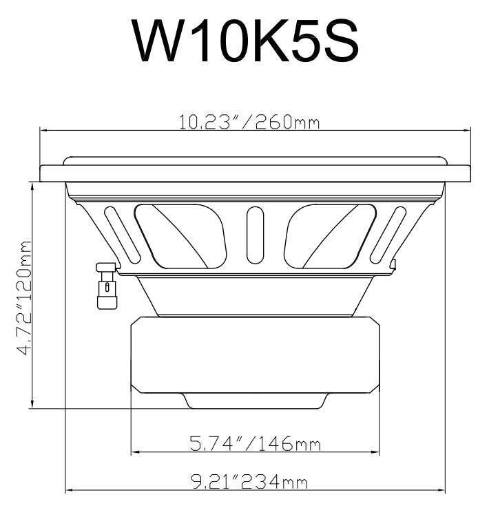 Rockville W10K5S2 + dB11 Bundle