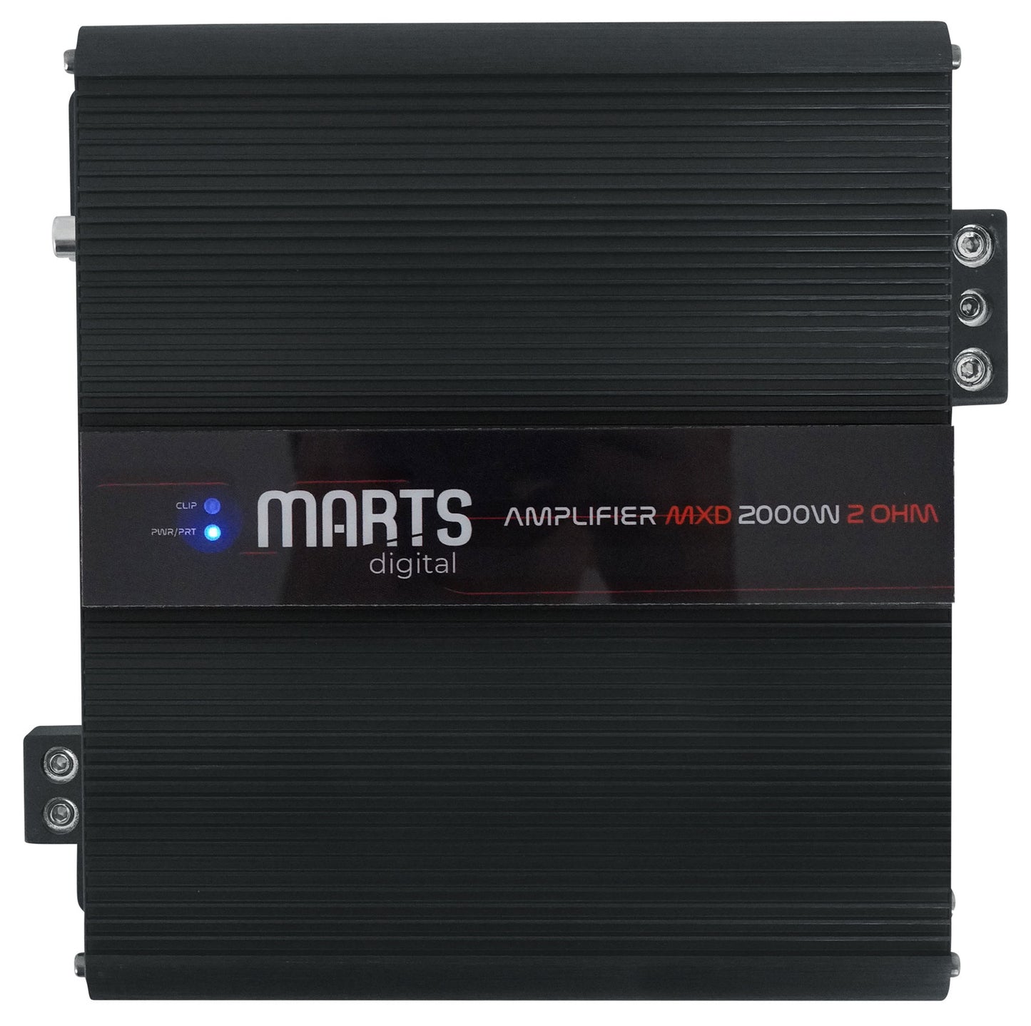 Marts Digital MXD 2000 2 OHM 2000w RMS Mono Car Amplifier+Bass Knob+OFC Amp Kit