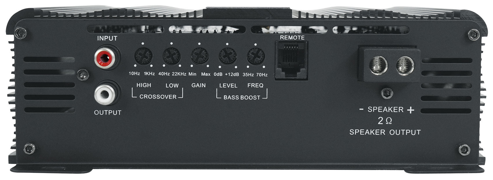 Marts Digital MXD 2000 2 OHM 2000w RMS Mono Car Amplifier+Bass Knob+OFC Amp Kit