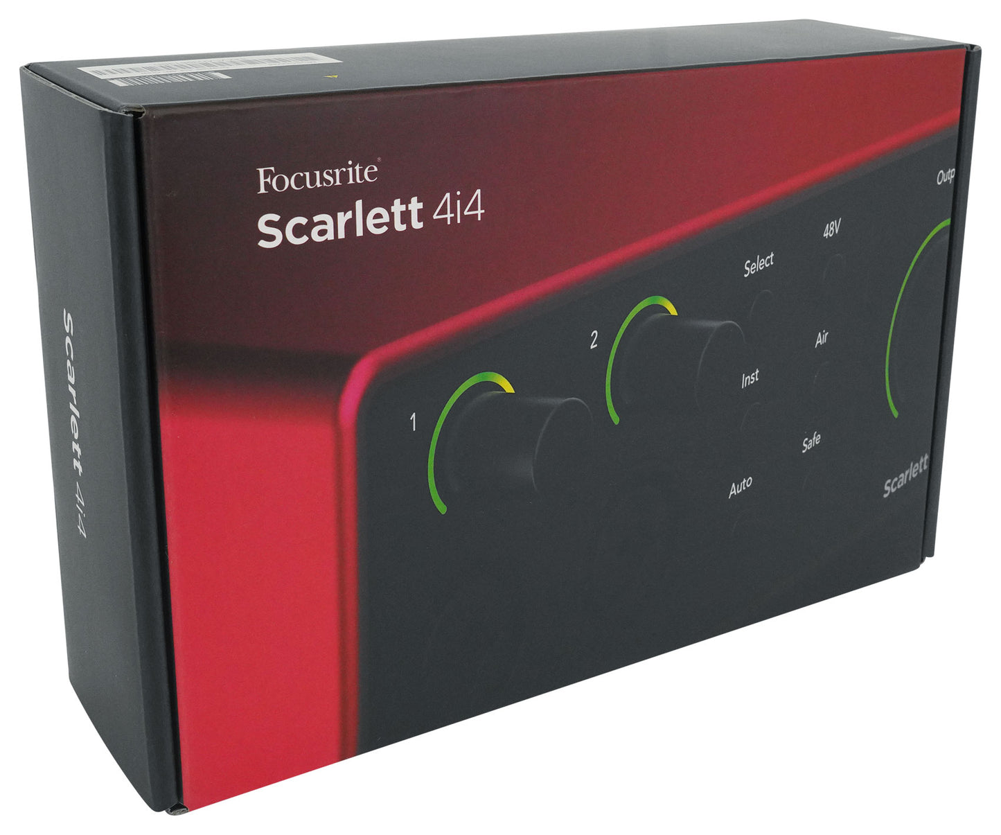 Focusrite Scarlett 4i4 4th Gen Studio Recording USB Audio Interface+Microphone