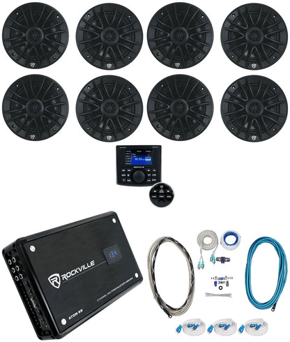 RM-PREMIUM-65 Black 8-Pack + ATOM 8B + RGHR-ZA Bundle