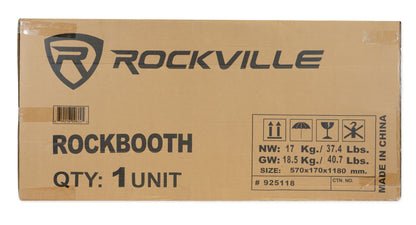 RAMSYS12 2-Pack + ROCKBOOTH DJ Event Booth Bundle