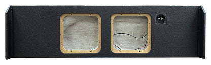 2) KICKER 10" L7T Solo-Baric Subwoofers in Box Fits 2009-Up Ford F-150 SuperCrew